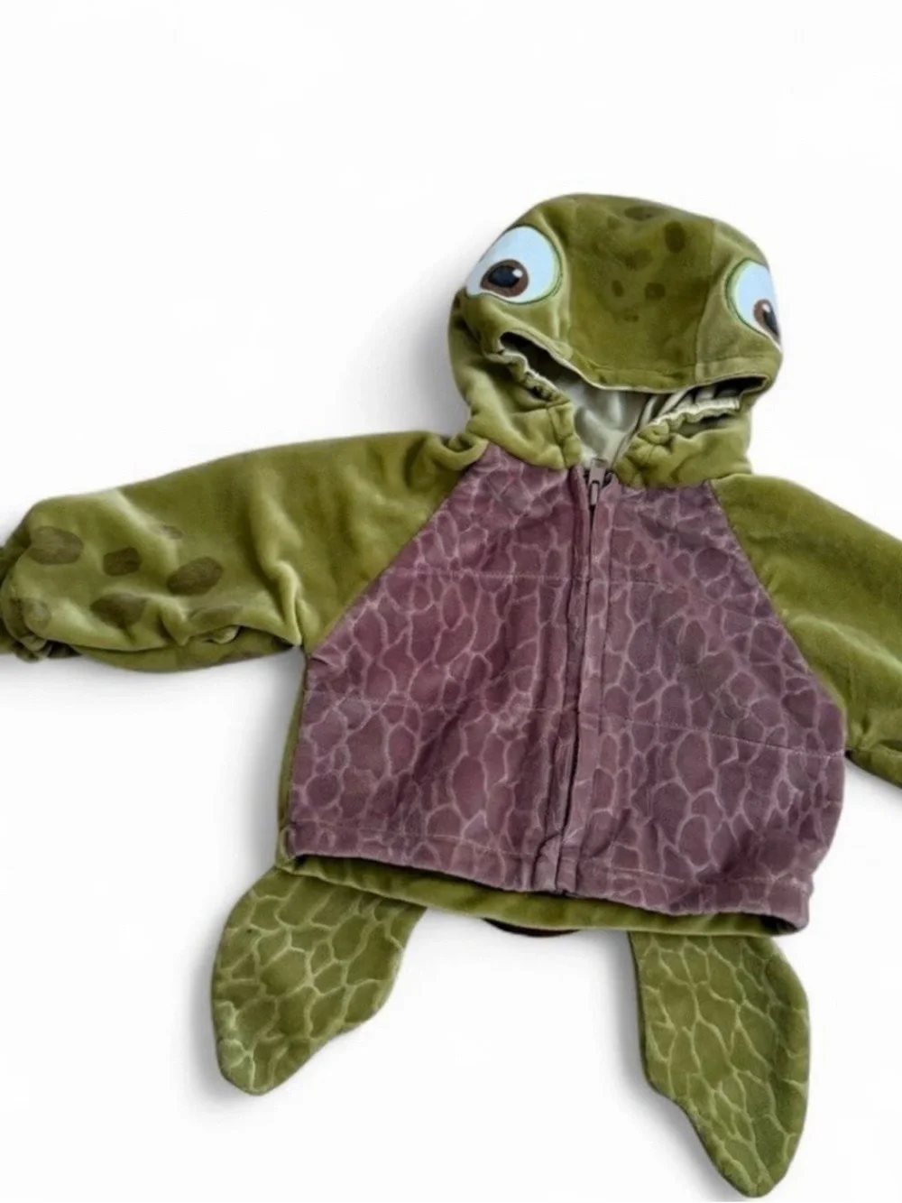 Disney Store vintage Pixar Finding Nemo Turtle  Squirt baby costume